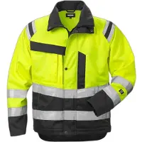 Fristads Jakke 4026 PLU, klasse 3 Varselgul/svart L
