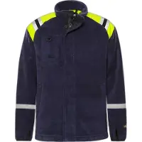 Fristads Fleecejakke Flam 4073 ATF Mørk marineblå M