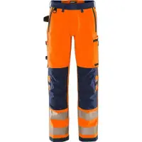 Fristads Green bukse varsel 2645 GSTP Varseloransje/marineblå D104