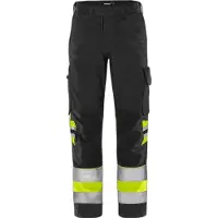 Fristads Green bukse varsel kl. 1 2649 GPLU Varselgul/svart C48