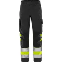 Fristads Green bukse varsel kl. 1 2668 GPLU Varselgul/svart D92