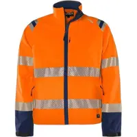 Fristads Green jakke varsel 4647 GSTP Varseloransje/marineblå M