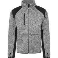 Fristads Fleecejakke 7451 PRKN Grå/svart 2XL