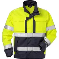 Fristads Jakke Flam kl. 3 4584 FLAM Varselgul/marineblå XS