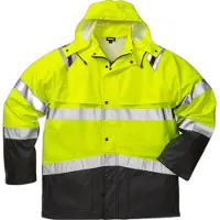Fristads Regnjakke 4624 RS, klasse 3 Varselgul/svart L