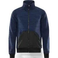 Fristads Sweatshirtjakke 7052 SMP Marineblå/svart 3XL