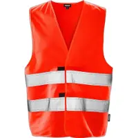 Fristads Vest 501 H, klasse 2 Varselrød XS/S