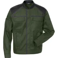 Fristads Jakke 4555 STFP Militærgrønn/svart 2XL