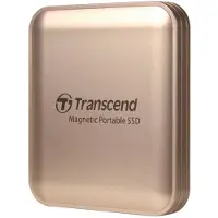 Transcend ESD420 - SSD - 1 TB - ekstern (bærbar) - USB 3.2 Gen 2x2 (USB-C kontakt) - gullchampagne