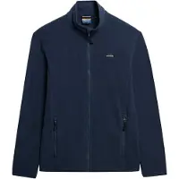 Superdry for man. M2014195A Navy Full Zip Fleece (XL), Casual, Polyester