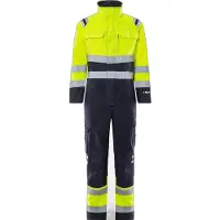 Fristads Kjeledress Flamestat 8175 ATHS klasse 3 Varselgul/marineblå S