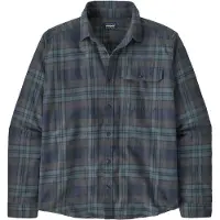 Patagonia LW Fjord Flannel Skjorte blå