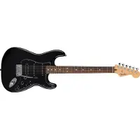 Fender Standard Stratocaster HSS Svart Plekterbrett Svart