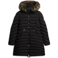 Superdry Fuji Faux Fur Jakke