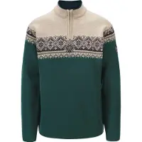 Dale of Norway Moritz, Sweater, Herre, Pinegreen Sand Mel Marine