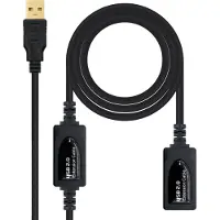 Nanocable Usb 2.0-forlenger 15 M