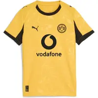 Puma Borussia Dortmund 25/26 Cup Jersey Youth, Clothing, Yellow Sizzle/Black, 13-14Y