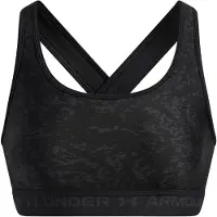 Under Armour Crossback Print Sports-bh Med Medium Støtte
