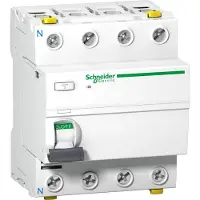 Schneider Electric Acti9 iid residual current circuit breaker 4p 40 a 30 ma type a