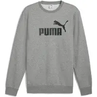 Puma Essentials No. 1 Logo Crew Men, Men, Medium Gray Heather, L