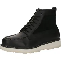 Timberland for man. TB0A6CE2W021 Britton Mills waterproof boots black (43.5), Leather, Flat, Laces, Casual, Outdoor
