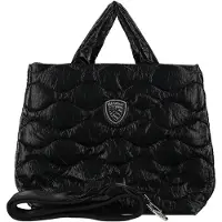Blauer for woman. F5MARFA03 Marfa 03 bag black (OSFA), 3 to 5 cm, Suede, Laces, Casual, Polyester