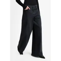 7 for all mankind for woman. 7UL60C311O3 Jeans MARIE WIDE LEG black (26), Casual, Cotton