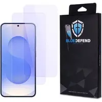 BlueDefend Samsung Galaxy S25+ Anti-Blue Light Skjermbeskyttere Beskyttelsesglass - 2 stk.