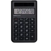 MAUL ECO 250, Lomme, Grunnleggende, 8 sifre, 1 linjer, Solar, Sort