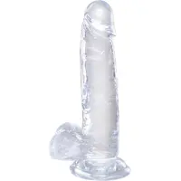 Orion King Cock With Balls 7 Inch Klar