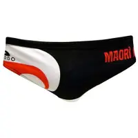 Turbo Maori Red/black Man Badetrusser