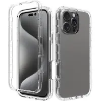 Mtp Products iPhone 16 Pro Max 360 Beskyttelse Deksel - Klar