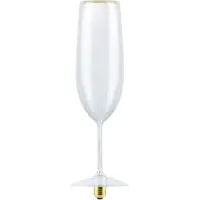 Segula LED-pære flytende champagne, E27, 4 W 922 dimbar