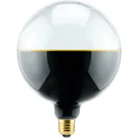Segula LED-Globe Illusion E27 G145 klar/svart 6W 1900K dimbar