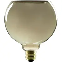 Segula floating globe G150 E27 6W grå glass åpen