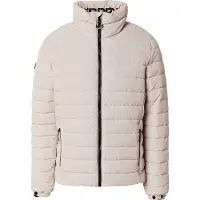 Superdry for man. M5011757A Fuji print quilted jacket grey (XL), Casual, Recycled Polister, Sustainable