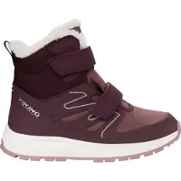 Viking Vintersko - Equip Defence Warm WP 2V - Grape/Antikk - - 29 - Vinterstøvler