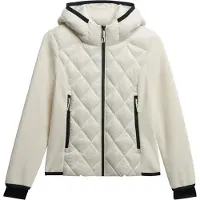 Superdry for woman. W5012042A Heritage Storm Hooded Jacket beige (XS), Casual, Polyester