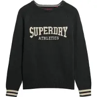 Superdry Slouchy Intarsia Graphic Genser