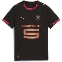 Puma Stade Rennais FC 25/26 Third Jersey Youth, Clothing, Black/Copper, 15-16Y