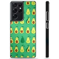 Mtp Products Samsung Galaxy S21 Ultra 5G Beskyttelsesdeksel - Avokadomønster