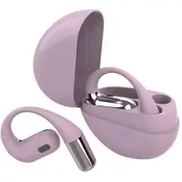 Mtp Products Bluetooth-hodetelefoner med åpne ører og støyreduksjon F15 - Rosa