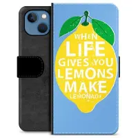 Mtp Products iPhone 13 Premium Lommebok-deksel - Sitroner