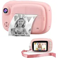 Mtp Products Øyeblikkelig Digitalkamera til Barn med 32GB Minnekort - Rosa
