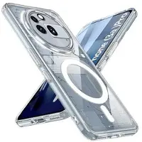 Mtp Products Nothing Phone (3a) Pro Hybrid-deksel - MagSafe-kompatibel - Gjennomsiktig