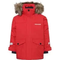 Didriksons Vinterjakke - Bjärven - Pomme Red - - 130 - Vinterjakke