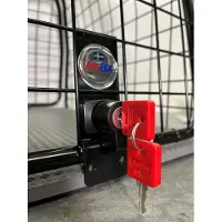 Artfex 123 Bur-/Grindlås inkl. 2 røde nøkler (generasjon II)