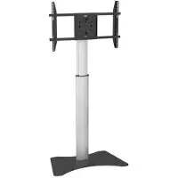 Techly ICA-TR39, Sort, Metall, Sort, Sølv, 40 kg, 177,8 cm (70), 800 x 400 mm