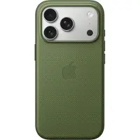 Apple - Beskyttende deksel for mobiltelefon - MagSafe-samsvar - TechWoven - grønn - for iPhone 17 Pro Max