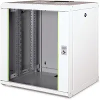 Digitus SoHoline DN-19 12-U - Skap - veggmonterbar - grå, RAL 7035 - 12U - 19